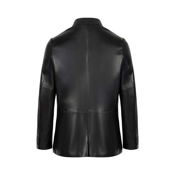 KEINxDESA Men's Leather Blazer