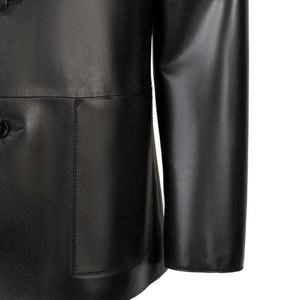 KEINxDESA Men's Leather Blazer