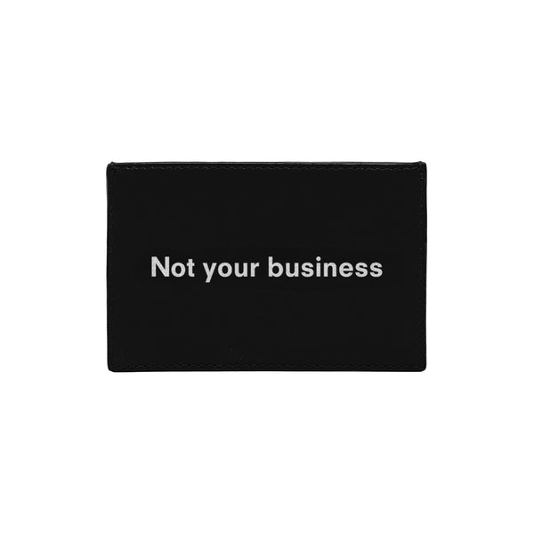 KEINxDESA Not Your Business Leather Wallet