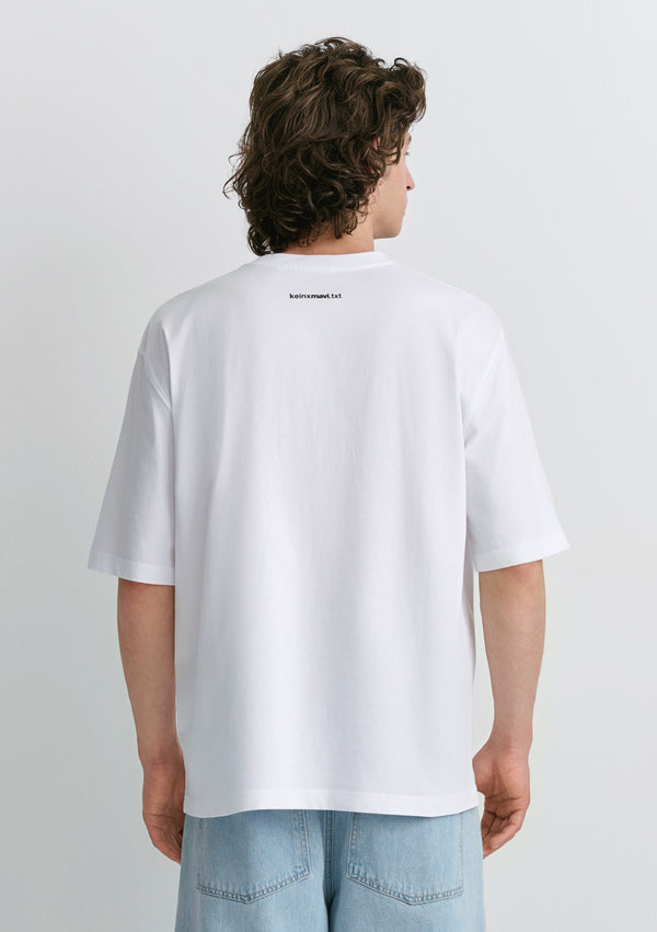 Wiser Than Your Ex Printed White T-Shirt