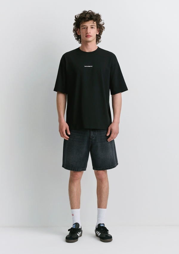 Dress Like Back Printed Black T-Shirt