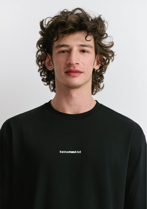 Dress Like Back Printed Black T-Shirt