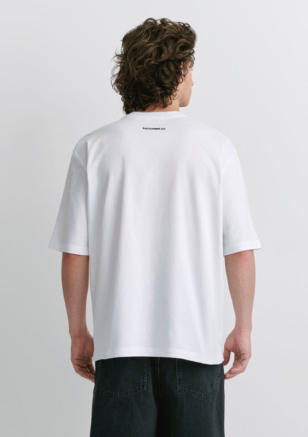 Running late is my cardio. Printed White T-Shirt