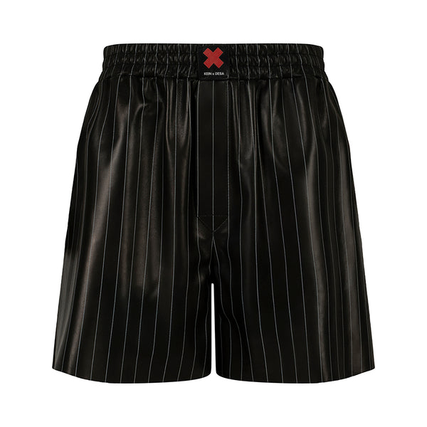 KEINxDESA Unisex Leather Shorts