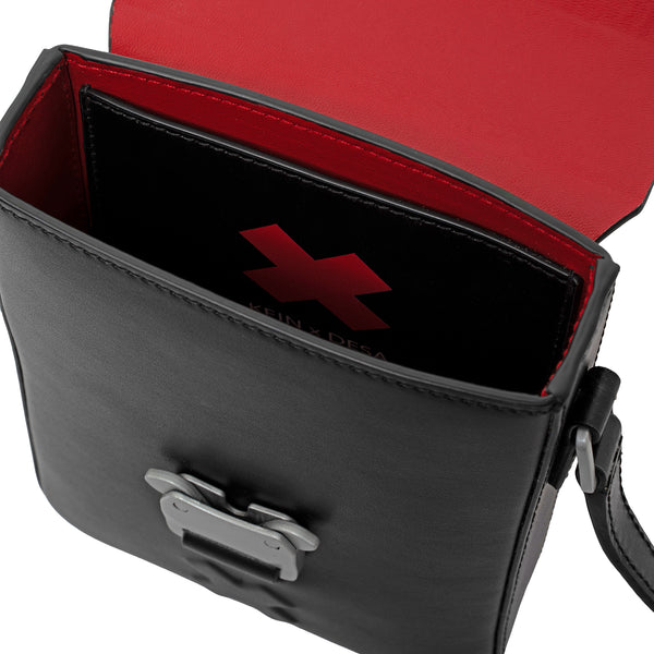 KEINxDESA Small Leather Messenger Bag