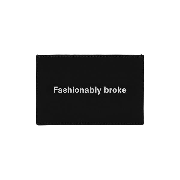 KEINxDESA Fashionably Broke Leather Wallet