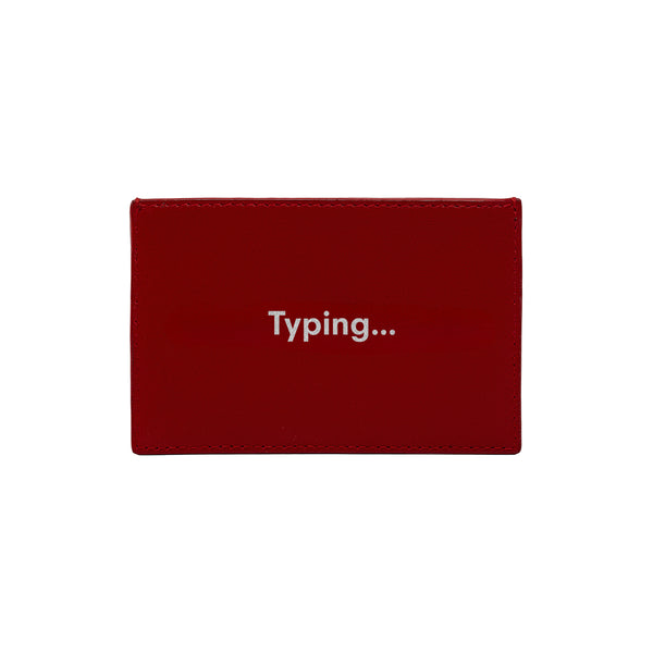 KEINxDESA Typing Leather Wallet