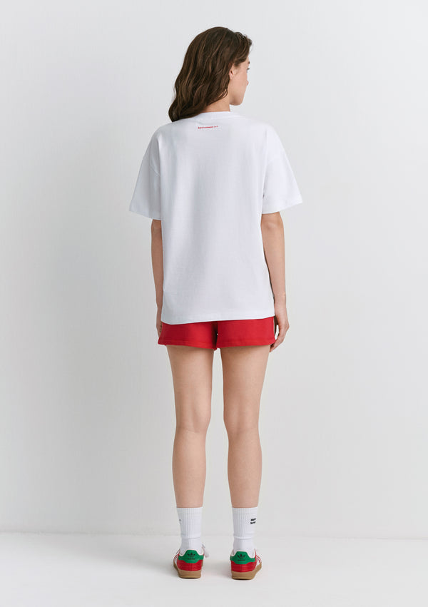 Wiser Than Your Ex Printed White T-Shirt